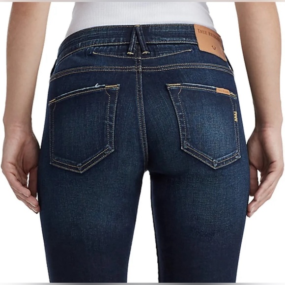 NWT True Religion Women's Jennie Curvy
Skinny The Perfect Jeans in Navy - Picture 3 of 10